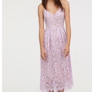 Lilac Lace Dress